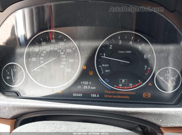 WBA4W3C54JAB87327 2018 BMW 4 SERIES White Widok tylnych siedzeń