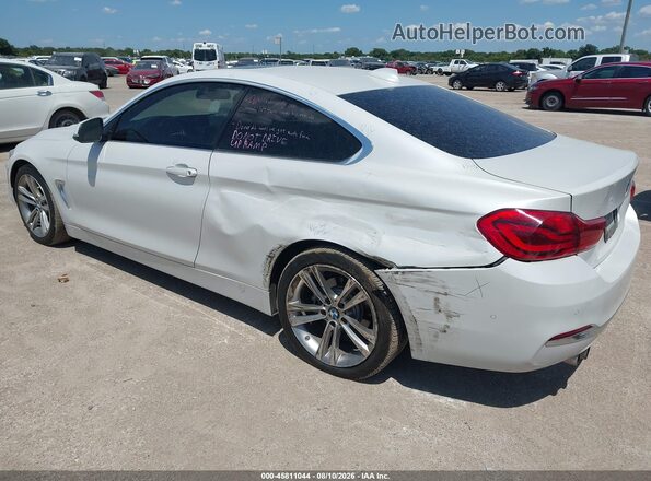 WBA4W3C54JAB87327 2018 BMW 4 SERIES White Tył lewy