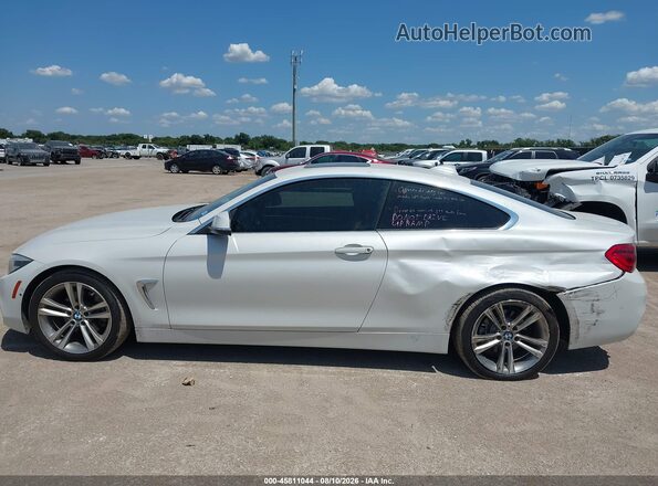 WBA4W3C54JAB87327 2018 BMW 4 SERIES White Widok wnętrza 360 stopni