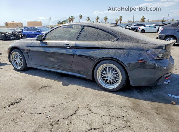 WBA4W3C57KAF91790 2019 BMW 4 SERIES Black Задня ліва чверть