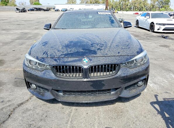 WBA4W3C57KAF91790 2019 BMW 4 SERIES Black Вид спереду