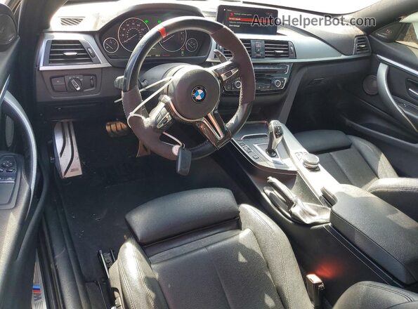 WBA4W3C57KAF91790 2019 BMW 4 SERIES Black Вид панелі приладів