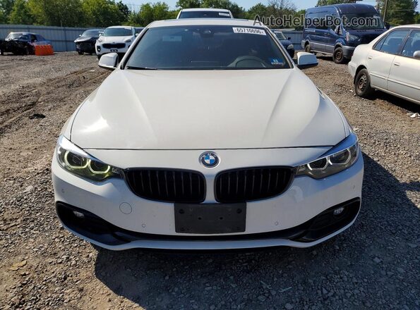 WBA4W5C02LFH97782 2020 BMW 4 SERIES White Вид спереду