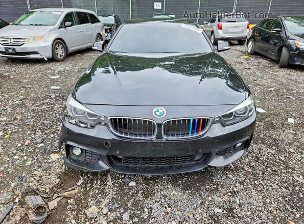 WBA4W5C53JAA49578 2018 BMW 4 SERIES Black Front view
