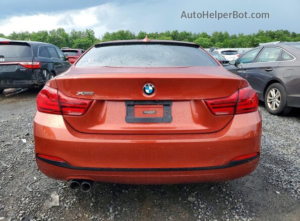 WBA4W5C53KAE50856 2019 BMW 4 SERIES Orange Հետևի տեսք