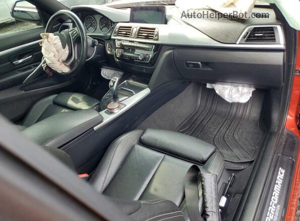 WBA4W5C53KAE50856 2019 BMW 4 SERIES Orange Առջևի վահանակի տեսք