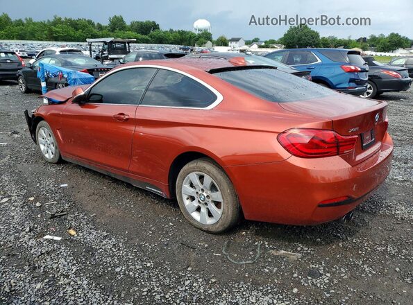 WBA4W5C53KAE50856 2019 BMW 4 SERIES Orange Հետևի ձախ