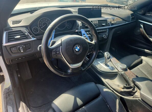 WBA4W7C55KAG52299 2019 BMW 4 SERIES White Widok deski rozdzielczej