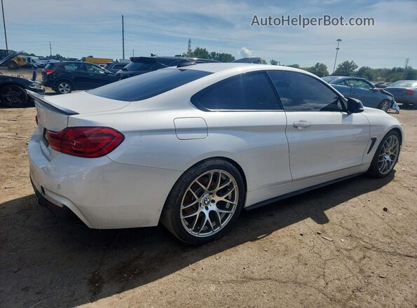 WBA4W7C55KAG52299 2019 BMW 4 SERIES White Tył prawy