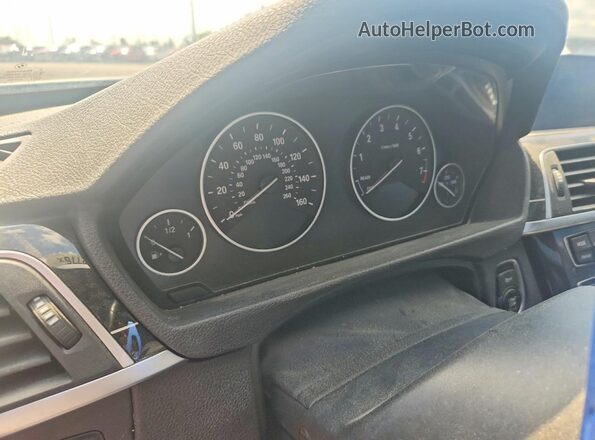 WBA4W7C55KAG52299 2019 BMW 4 SERIES White Widok zestawu wskaźników