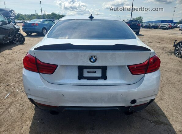 WBA4W7C55KAG52299 2019 BMW 4 SERIES White Widok z tyłu