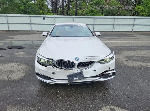 WBA4Z1C50JEC73464 2018 BMW 4 SERIES White Դիմացի տեսք
