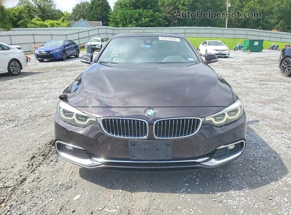 WBA4Z1C53KEE44628 2019 BMW 4 SERIES Brown Vista frontal