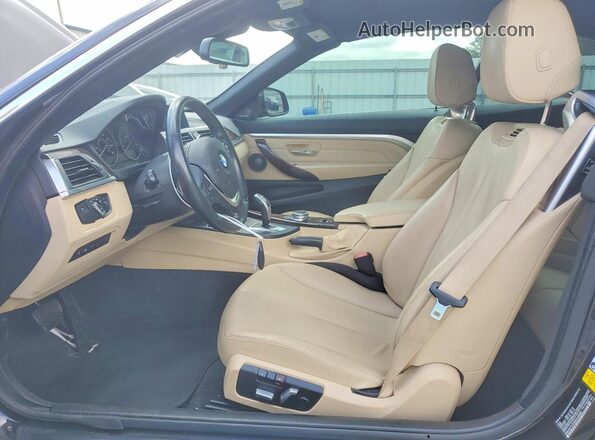 WBA4Z1C53KEE44628 2019 BMW 4 SERIES Brown Vista interior delantera