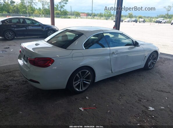 WBA4Z1C54JEC58675 2018 BMW 4 SERIES White Rear right