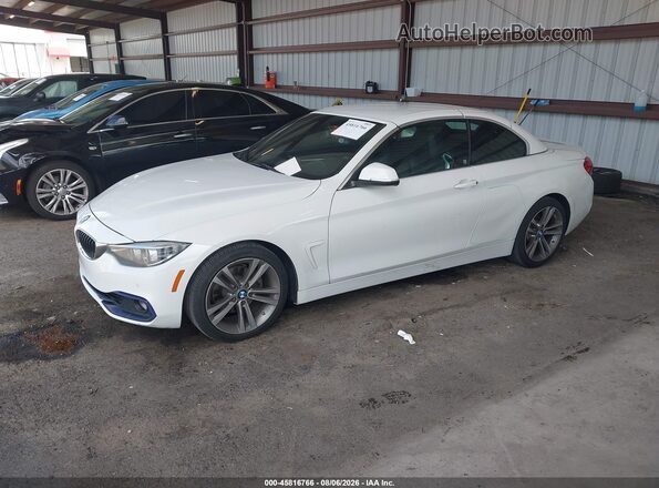 WBA4Z1C54JEC58675 2018 BMW 4 SERIES White Front left