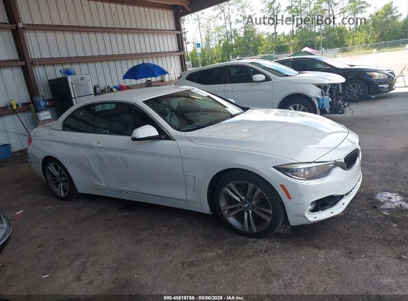 WBA4Z1C54JEC58675 2018 BMW 4 SERIES White Rear interior view