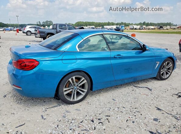 WBA4Z1C56KEE44901 2019 BMW 4 SERIES Turquoise Tył prawy