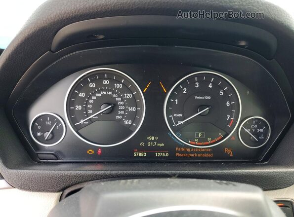 WBA4Z1C56KEE44901 2019 BMW 4 SERIES Turquoise Widok zestawu wskaźników