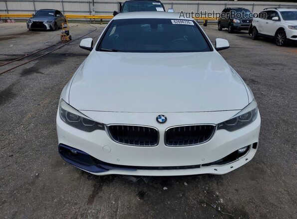 WBA4Z1C57JEC60145 2018 BMW 4 SERIES White Vista frontal