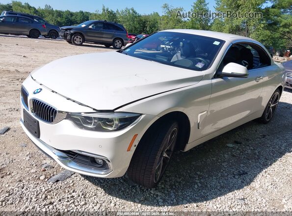 WBA4Z7C58JEA33596 2018 BMW 4 SERIES Белый Передняя левая четверть
