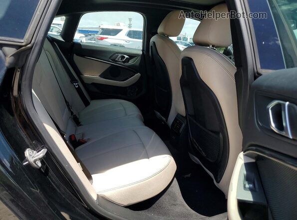WBA53AK04M7J57167 2021 BMW 2 SERIES Black უკანა სავარძლების ხედი