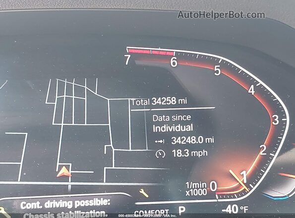 WBA53AP03NCK90830 2022 BMW 4 SERIES Gray Вид задніх сидінь