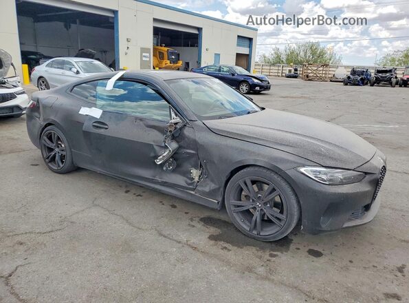 WBA53AP05MCF78429 2021 BMW 4 SERIES Black Przód prawy