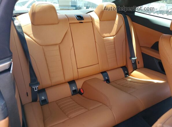 WBA53AP07MCG97115 2021 BMW 4 SERIES White Vista de los asientos traseros