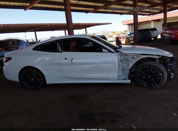 WBA53AP09NCK49537 2022 BMW 4 SERIES White Vista interior de 360 grados
