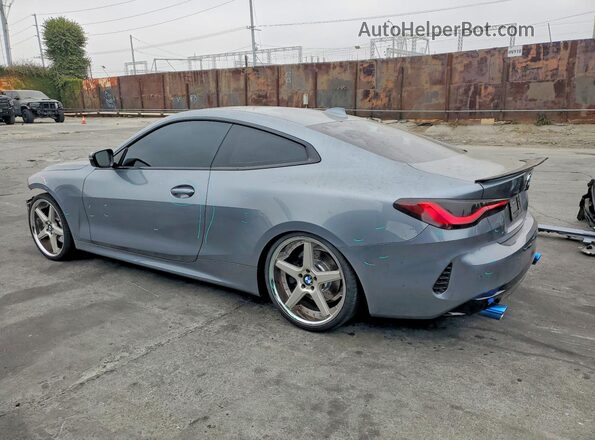 WBA53AP09NCK94459 2022 BMW 4 SERIES Gray Հետևի ձախ