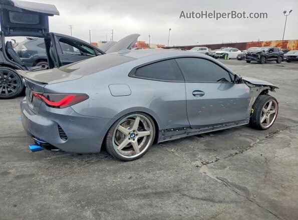 WBA53AP09NCK94459 2022 BMW 4 SERIES Gray Հետևի աջ