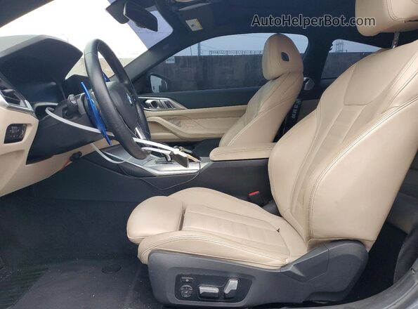 WBA53AP09NCK94459 2022 BMW 4 SERIES Gray Սալոնի դիմացի տեսք
