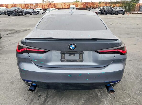 WBA53AP09NCK94459 2022 BMW 4 SERIES Gray Հետևի տեսք