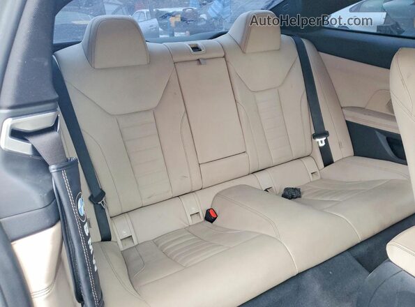 WBA53AP09NCK94459 2022 BMW 4 SERIES Gray Հետևի նստատեղերի տեսք