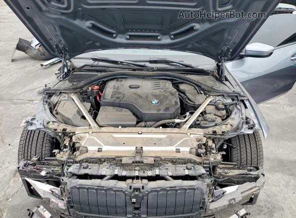 WBA53AP09NCK94459 2022 BMW 4 SERIES Gray Սալոնի հետևի տեսք