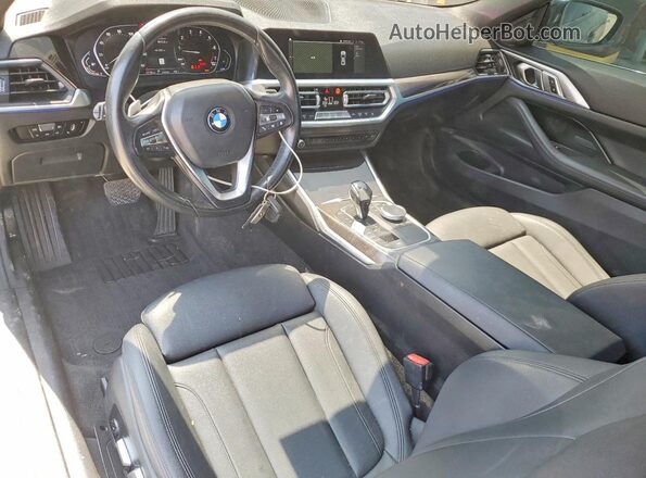 WBA53AP0XMCF74750 2021 BMW 4 SERIES Черный Вид панели приборов