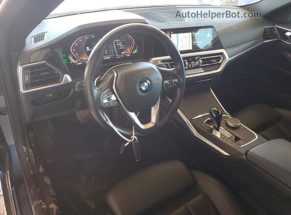 WBA53AP0XNCK81686 2022 BMW 4 SERIES Blue Dashboard view