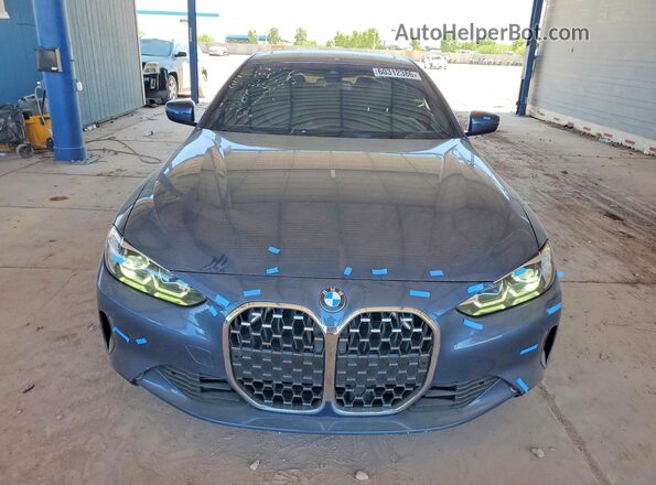 WBA53AP0XNCK81686 2022 BMW 4 SERIES Blue Front view