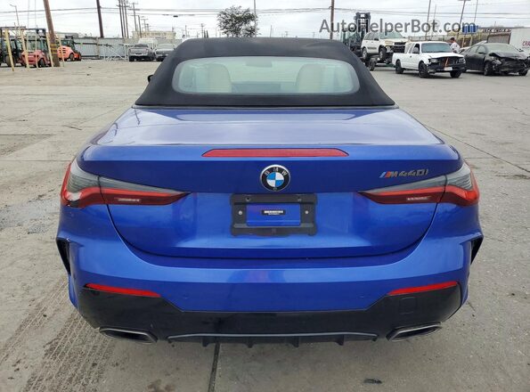 WBA53AT08RCN05310 2024 BMW M4 Blue Vista trasera