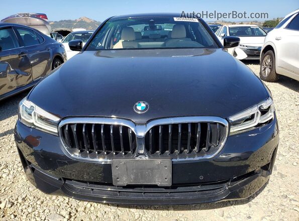 WBA53BH01PWY08228 2023 BMW 5 SERIES Черный Вид спереди