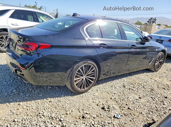 WBA53BH01PWY08228 2023 BMW 5 SERIES Черный Задняя правая четверть