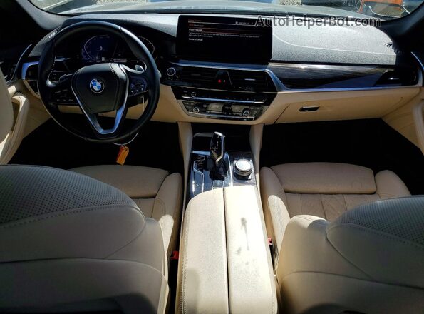 WBA53BH01PWY08228 2023 BMW 5 SERIES Черный Вид панели приборов