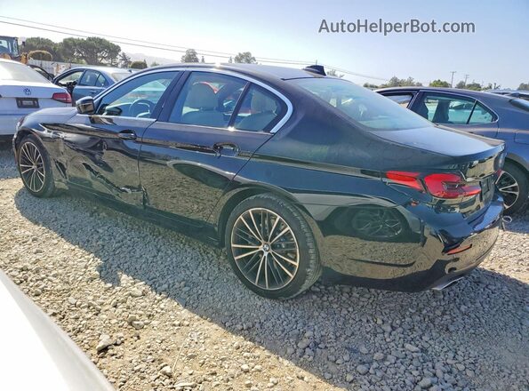 WBA53BH01PWY08228 2023 BMW 5 SERIES Черный Задняя левая четверть