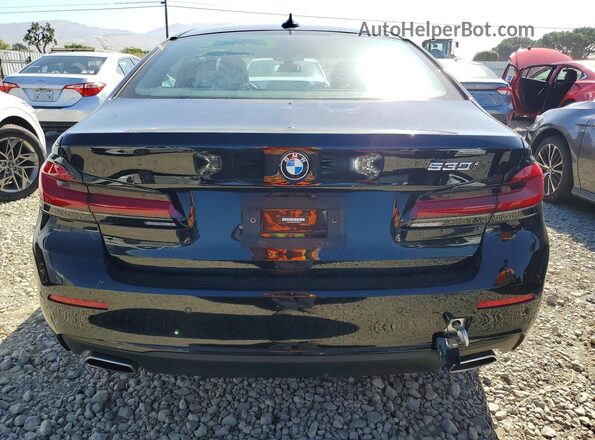 WBA53BH01PWY08228 2023 BMW 5 SERIES Черный Вид сзади