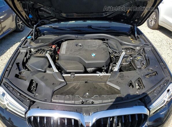 WBA53BH01PWY08228 2023 BMW 5 SERIES Черный Вид задней части салона