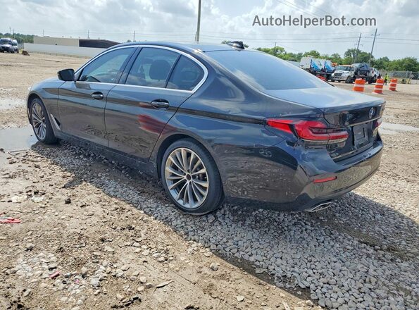 WBA53BH03PCN19076 2023 BMW 5 SERIES Black Rear left