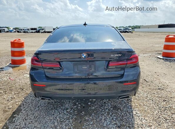 WBA53BH03PCN19076 2023 BMW 5 SERIES Black Rear view