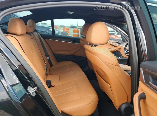 WBA53BH03PCN19076 2023 BMW 5 SERIES Black Rear seats view