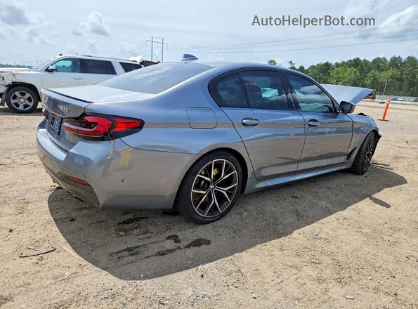 WBA53BH04PWY01659 2023 BMW 5 SERIES Gray Rear right